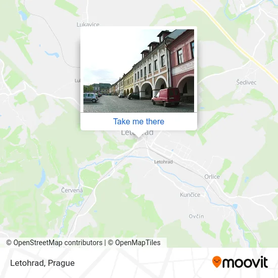 Карта Letohrad