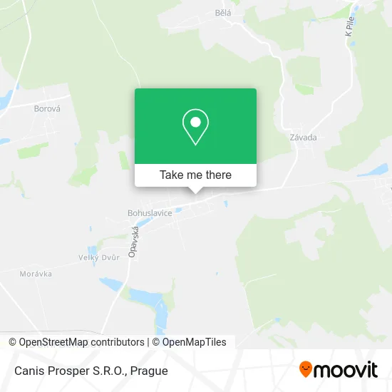 Карта Canis Prosper S.R.O.
