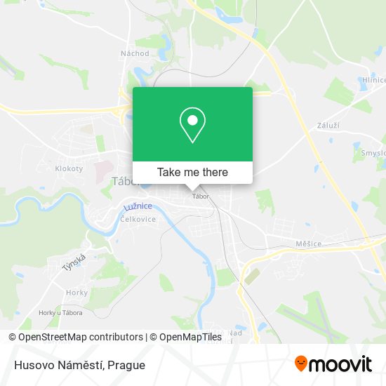 Husovo Náměstí map