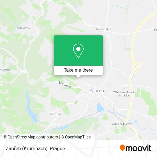 Zábřeh (Krumpach) map