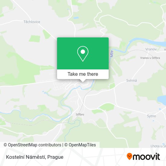 Kostelní Náměstí map