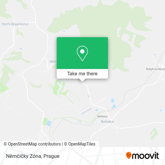 Němčičky Zóna map