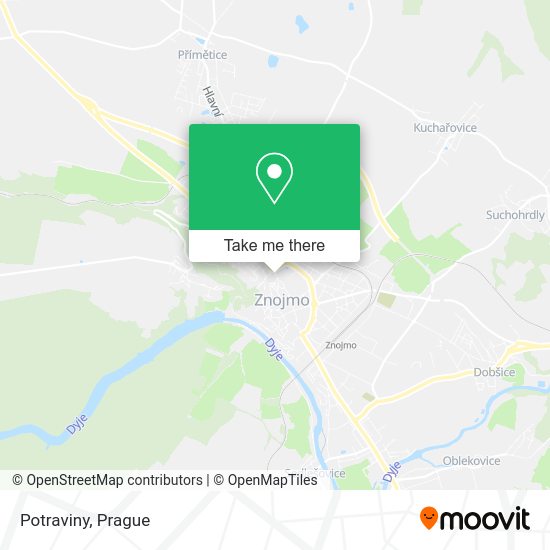Карта Potraviny