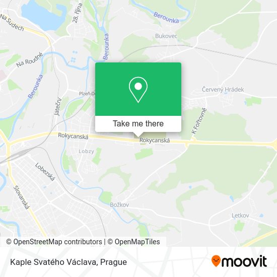 Kaple Svatého Václava map