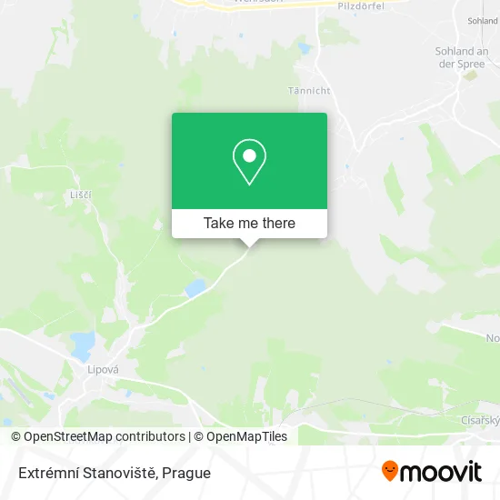 Extrémní Stanoviště map