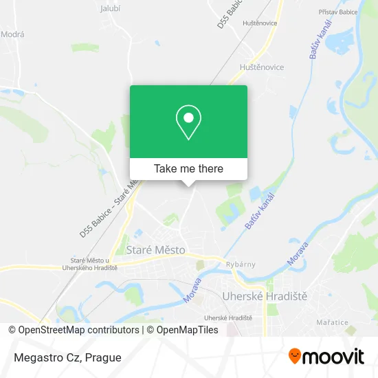 Карта Megastro Cz