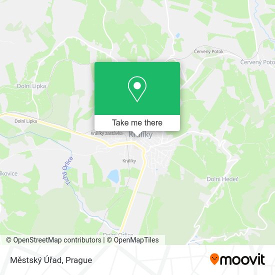Městský Úřad map