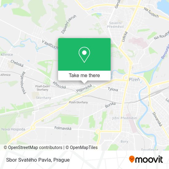 Sbor Svatého Pavla map