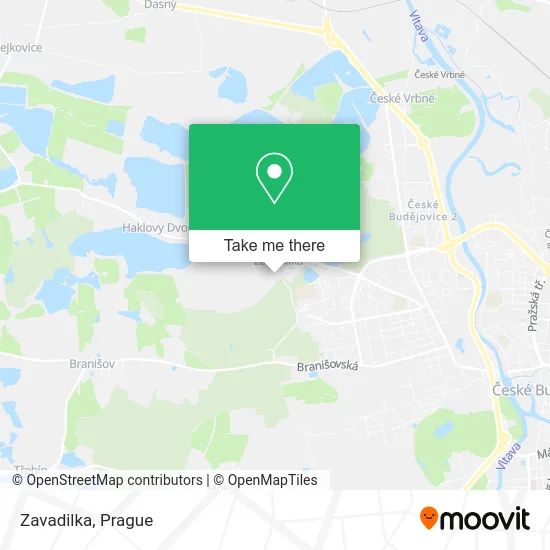 Карта Zavadilka