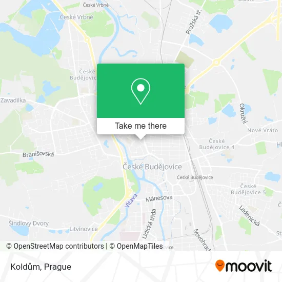 Карта Koldům