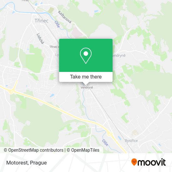 Motorest map