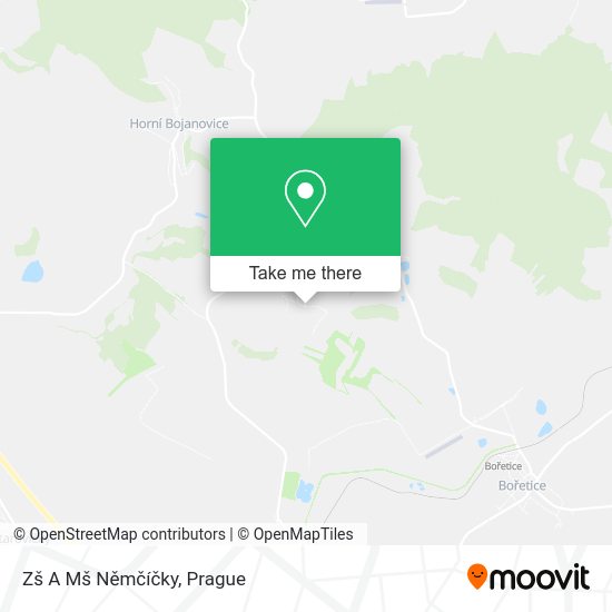Zš A Mš Němčíčky map