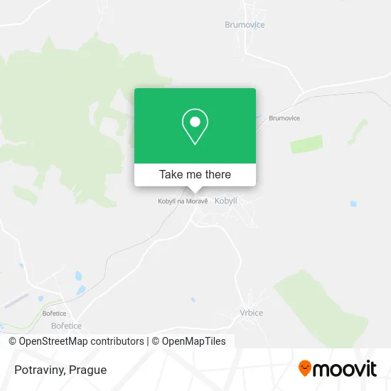 Карта Potraviny