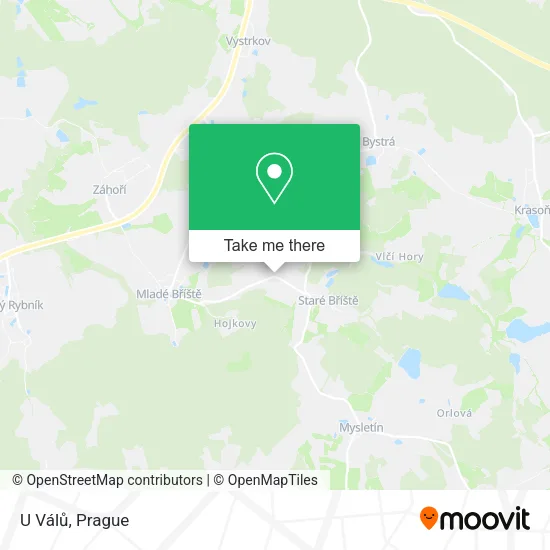 Карта U Válů