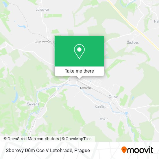 Sborový Dům Čce V Letohradě map