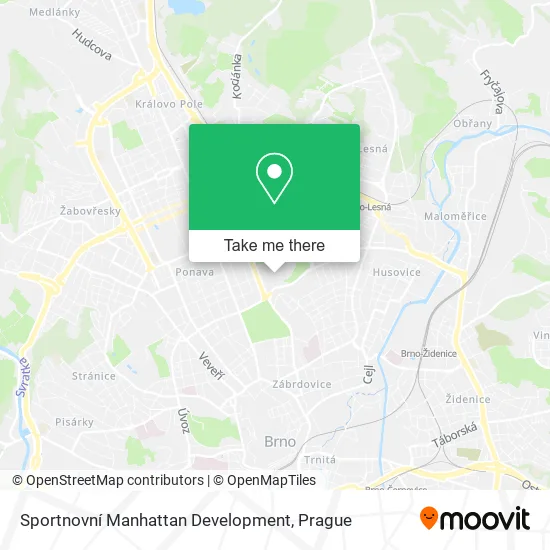 Карта Sportnovní Manhattan Development