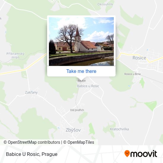 Карта Babice U Rosic