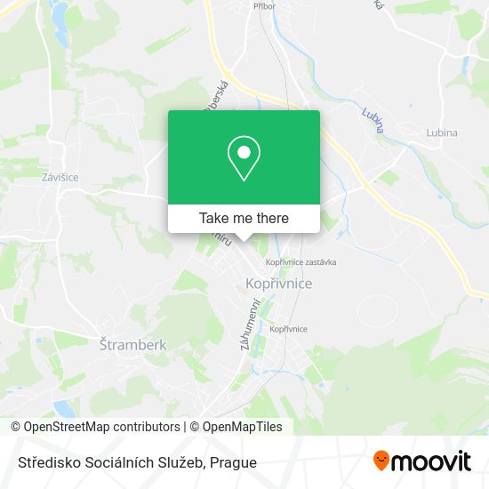 Středisko Sociálních Služeb map