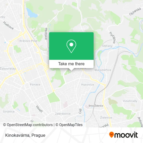 Карта Kinokavárna