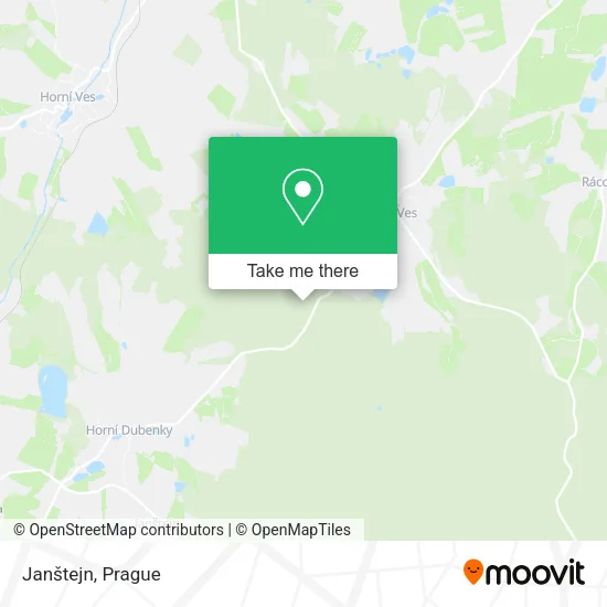 Карта Janštejn