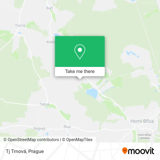 Карта Tj Trnová