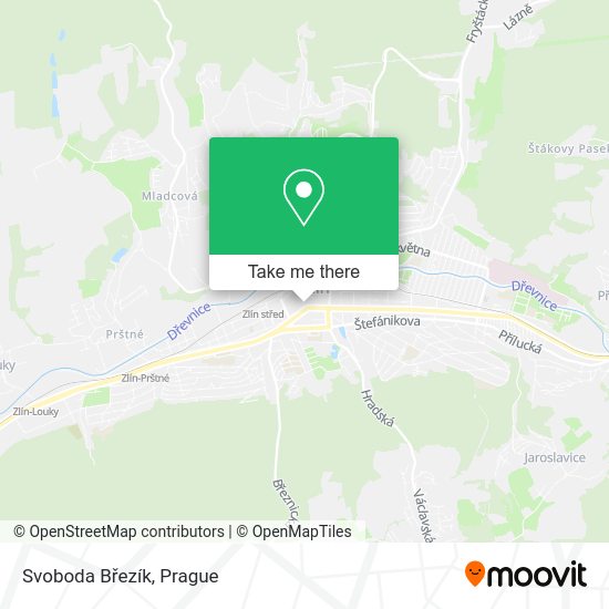 Svoboda Březík map