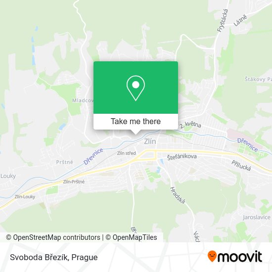 Svoboda Březík map