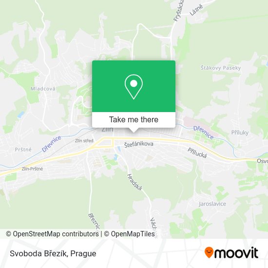 Svoboda Březík map
