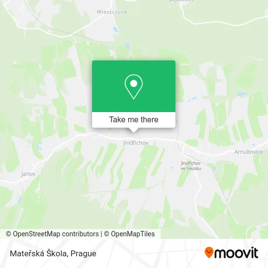 Карта Mateřská Škola