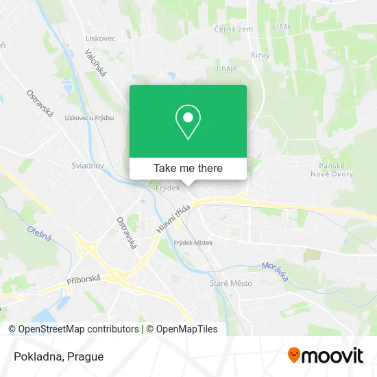 Карта Pokladna