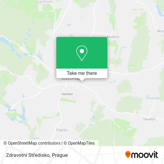 Zdravotní Středisko map