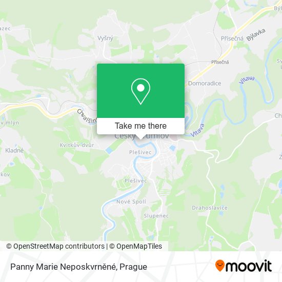 Panny Marie Neposkvrněné map