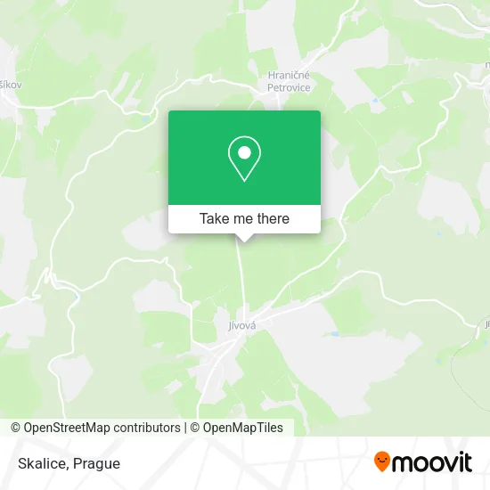 Карта Skalice