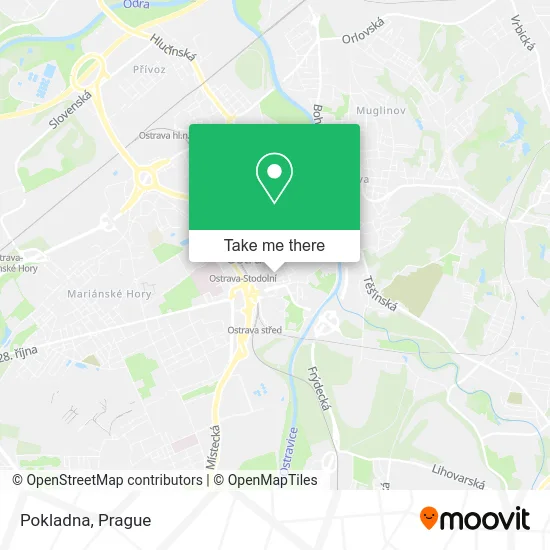 Карта Pokladna