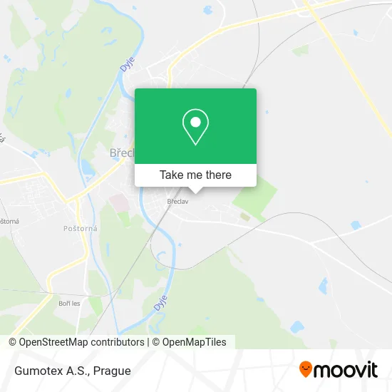 Карта Gumotex A.S.