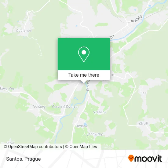 Карта Santos