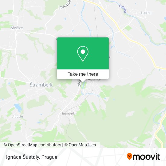 Карта Ignáce Šustaly