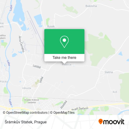 Карта Šrámkův Statek