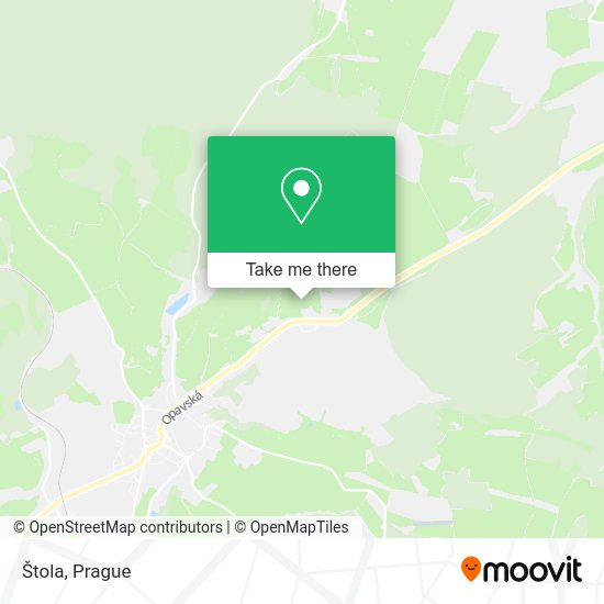 Карта Štola