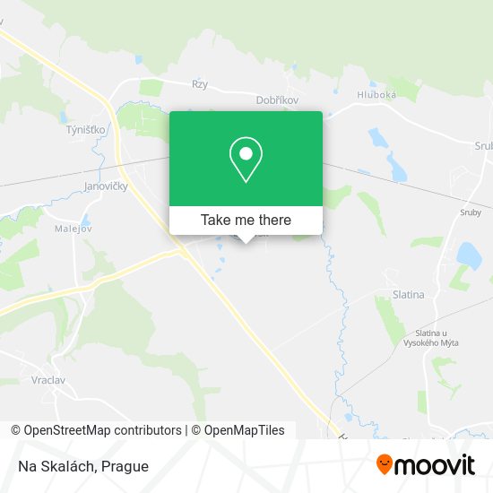 Карта Na Skalách