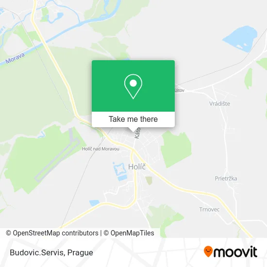 Карта Budovic.Servis