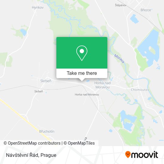 Návštěvní Řád map