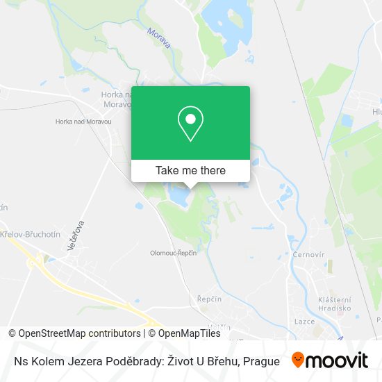 Ns Kolem Jezera Poděbrady: Život U Břehu map