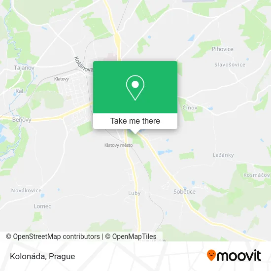 Карта Kolonáda