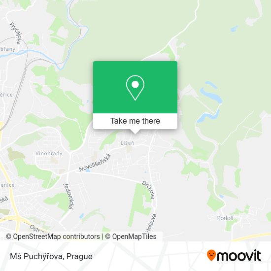 Mš Puchýřova map