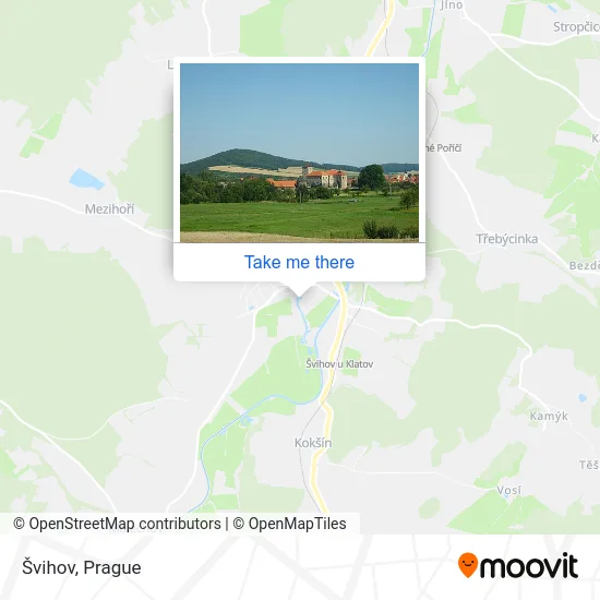 Карта Švihov