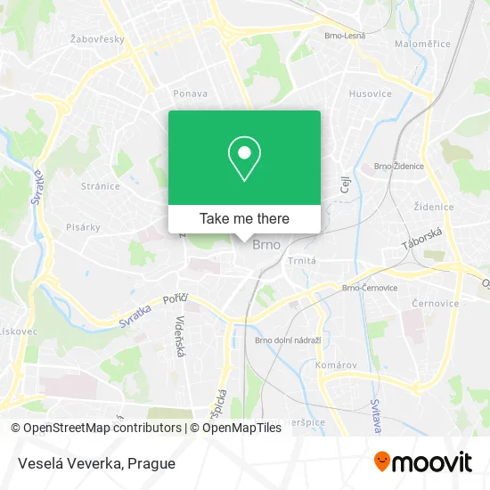 Карта Veselá Veverka