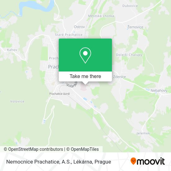 Nemocnice Prachatice, A.S., Lékárna map