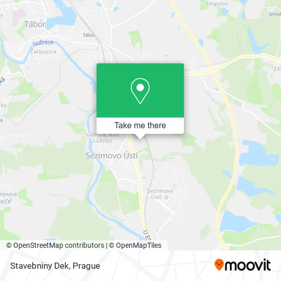 Карта Stavebniny Dek