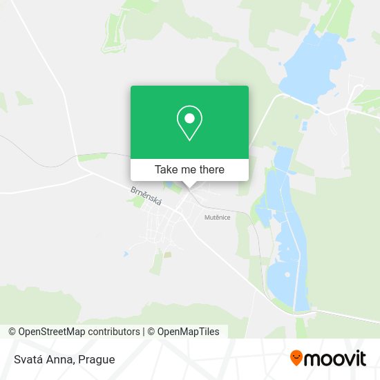 Карта Svatá Anna